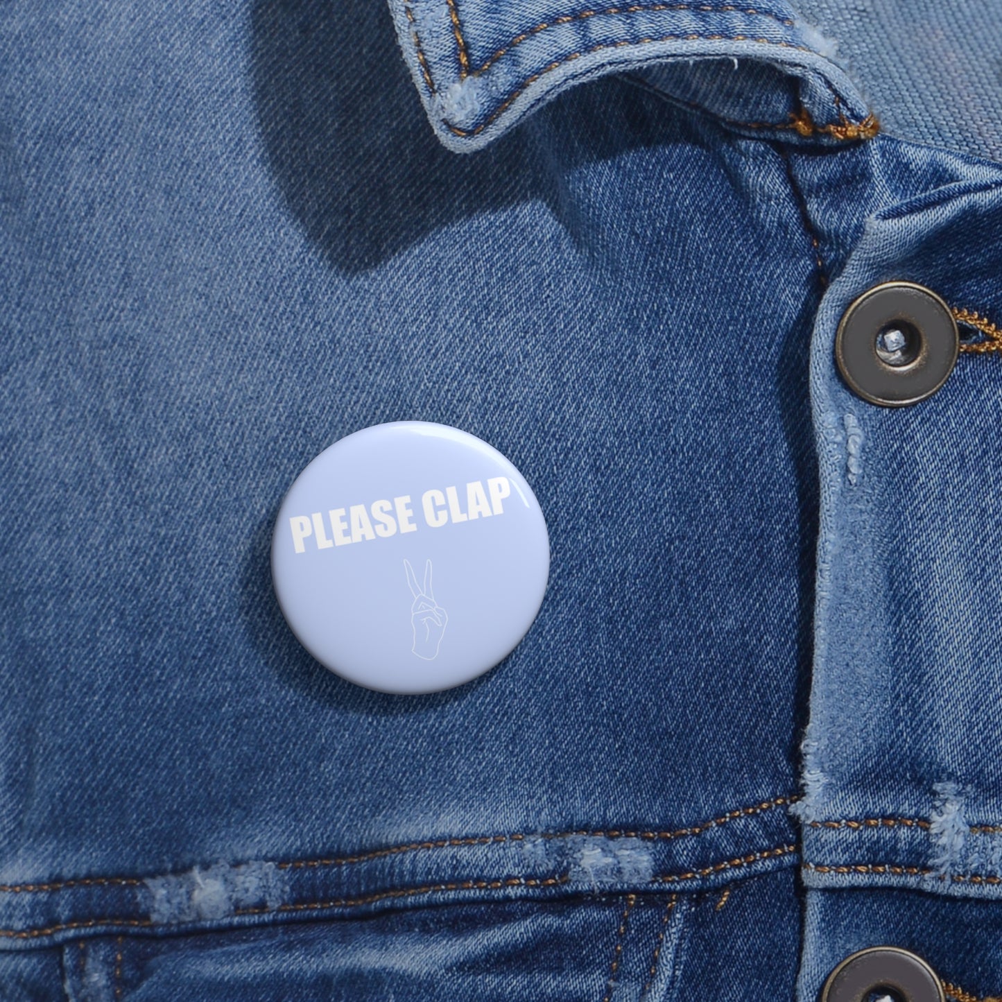Please Clap Pin