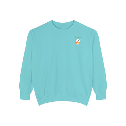 Varsity Melon Picking Duck Sweatshirt