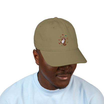 Rocky Racoon Baseball Cap Embroidery