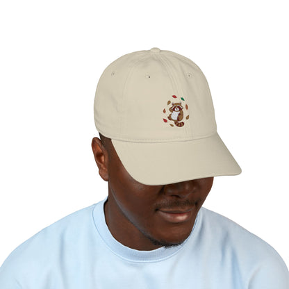 Rocky Racoon Baseball Cap Embroidery