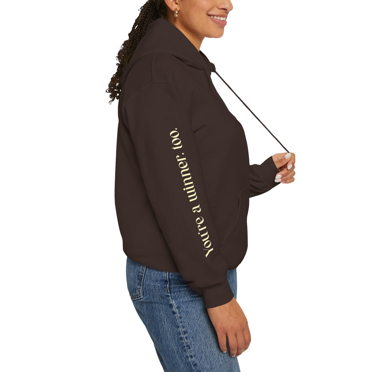 Small Wins Duck Hoodie