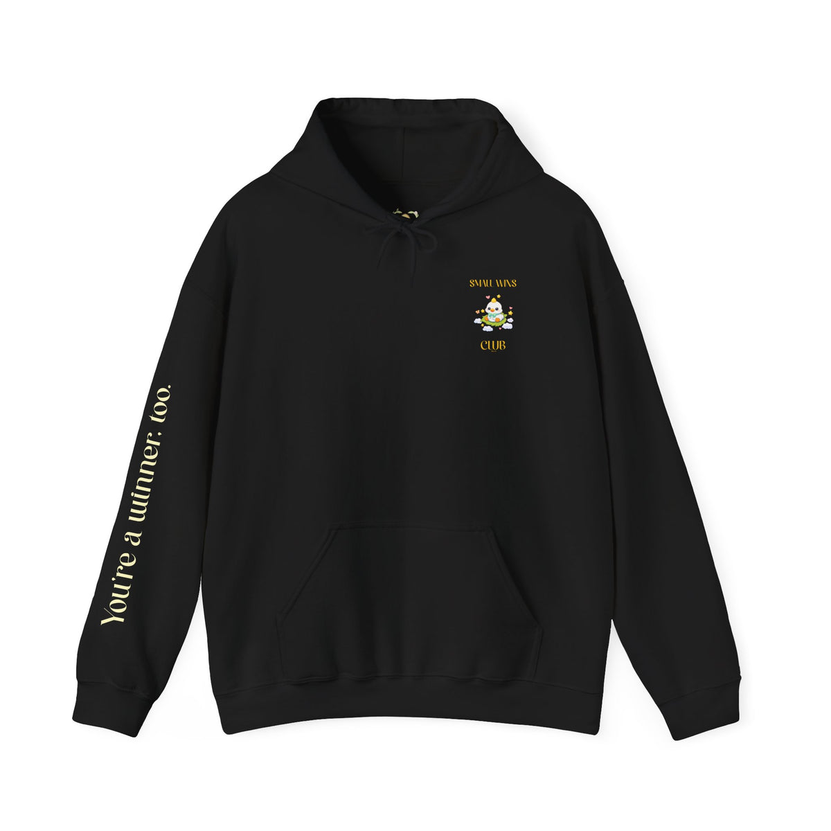 Small Wins Duck Hoodie