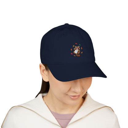 Rocky Racoon Baseball Cap Embroidery