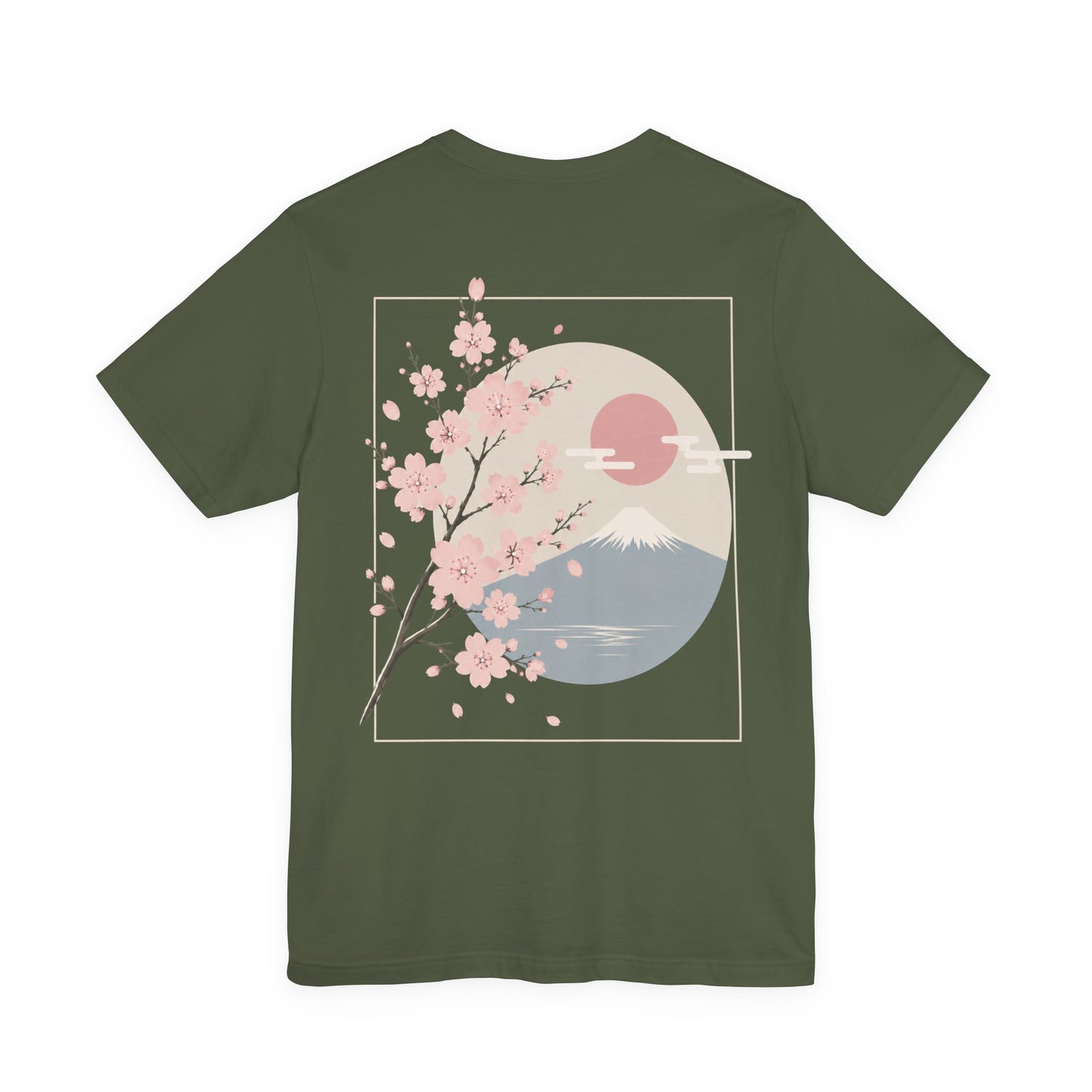 Overcome Kanji Cherry Blossom - Tee
