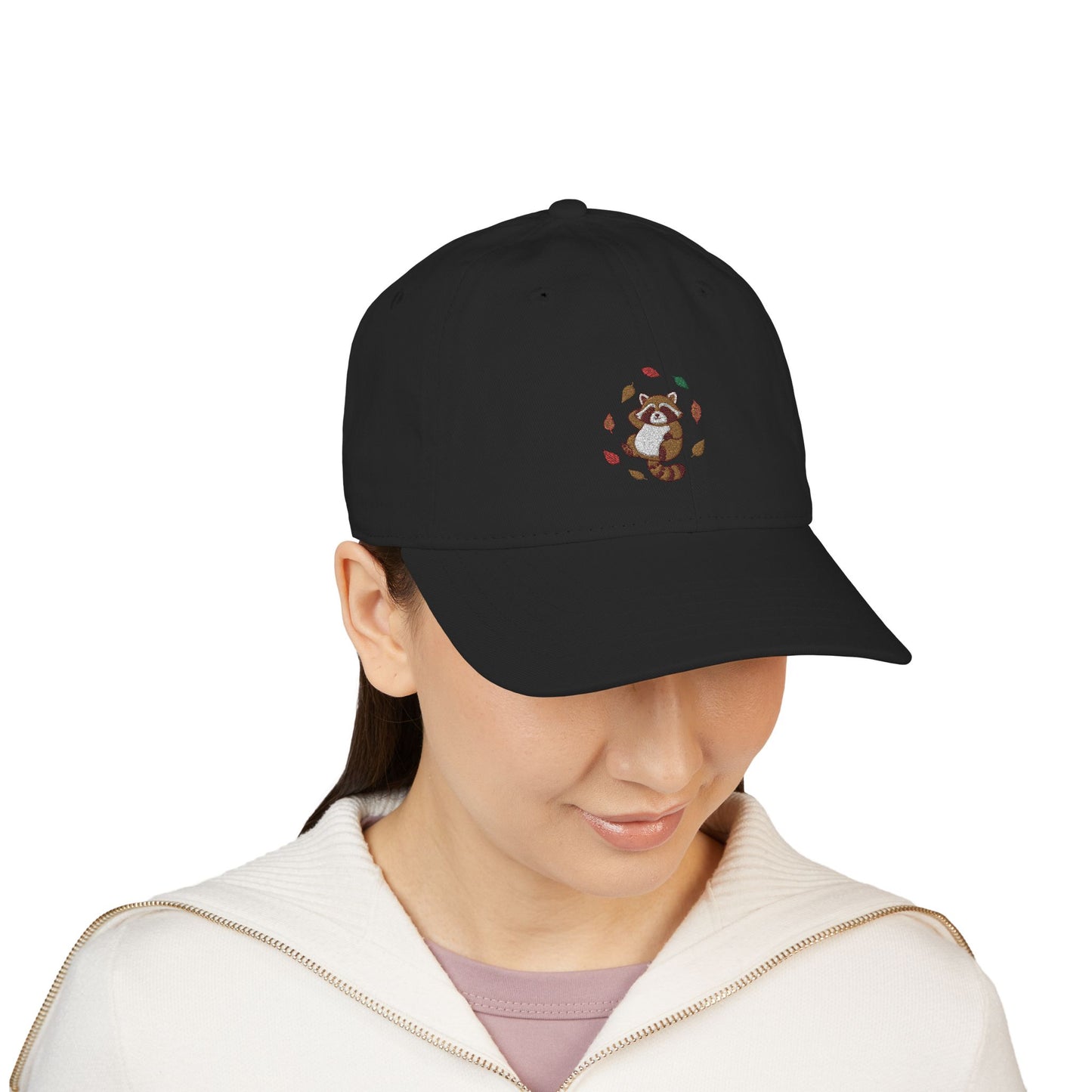 Rocky Racoon Baseball Cap Embroidery