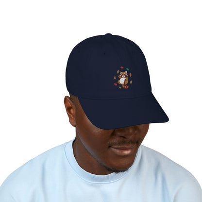 Rocky Racoon Baseball Cap Embroidery