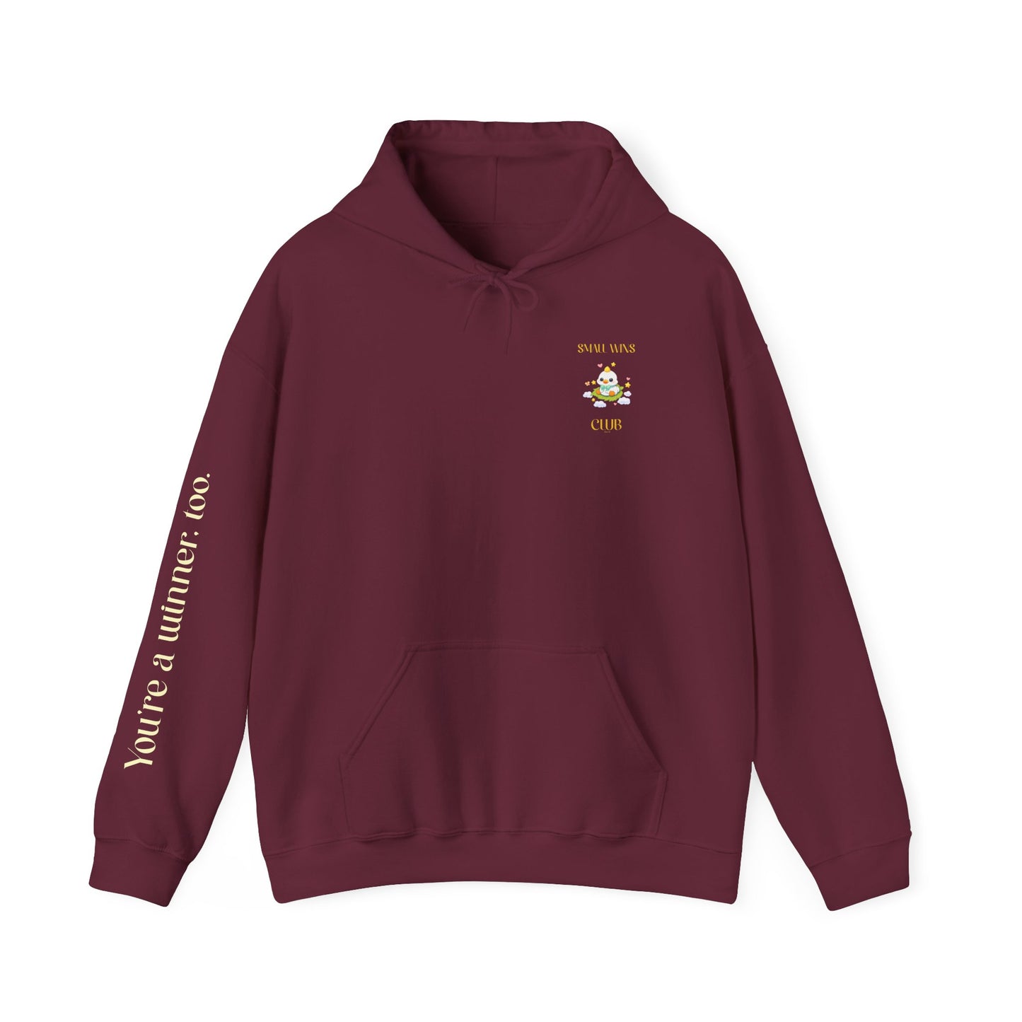 Small Wins Duck Hoodie