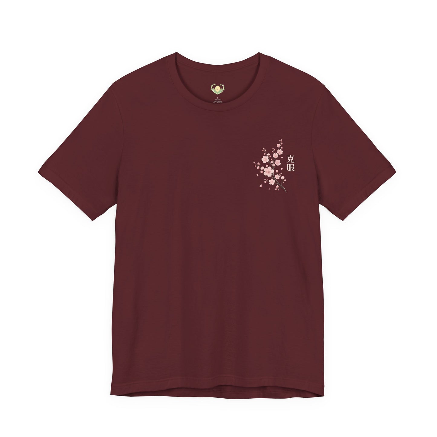 Overcome Kanji Cherry Blossom - Tee