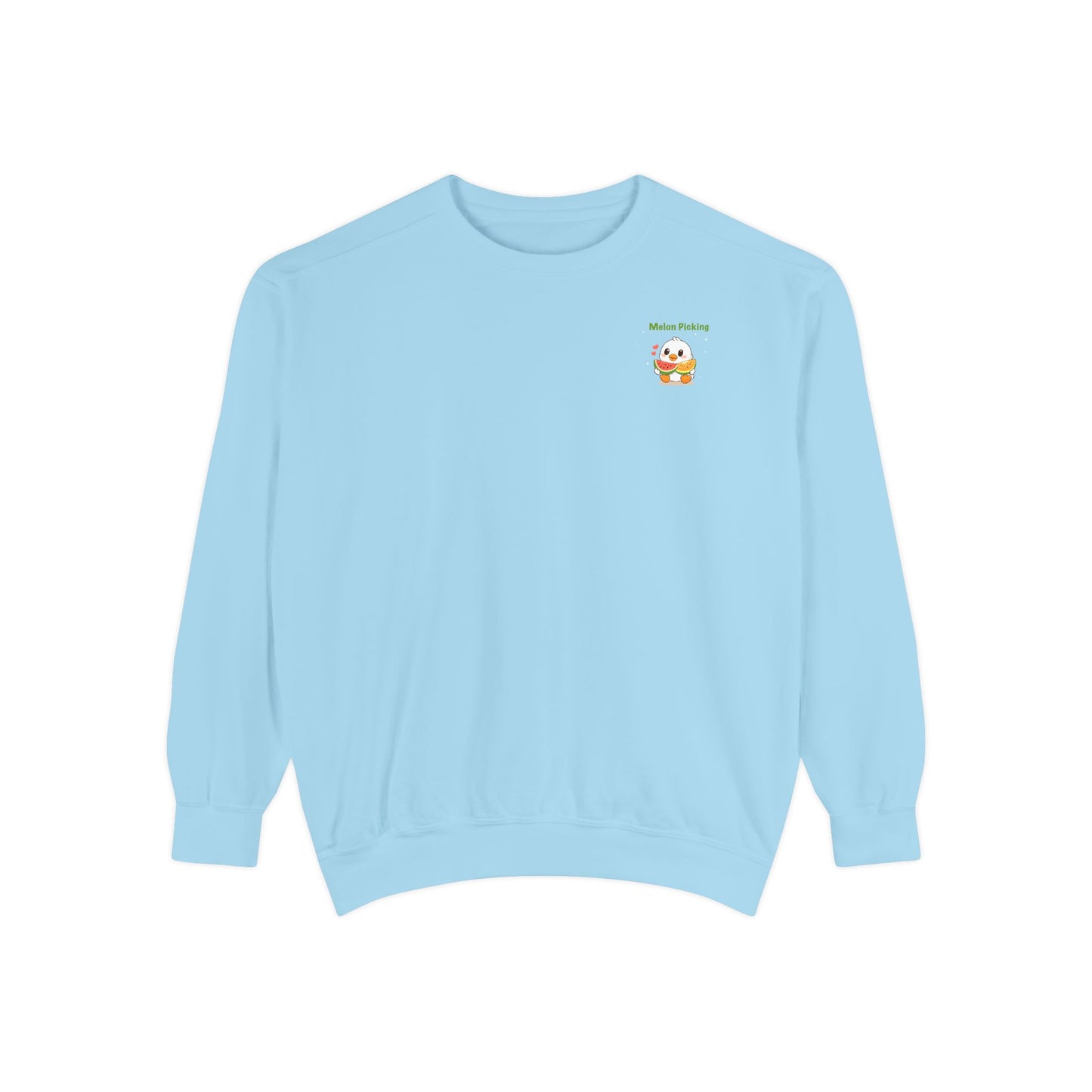 Varsity Melon Picking Duck Sweatshirt