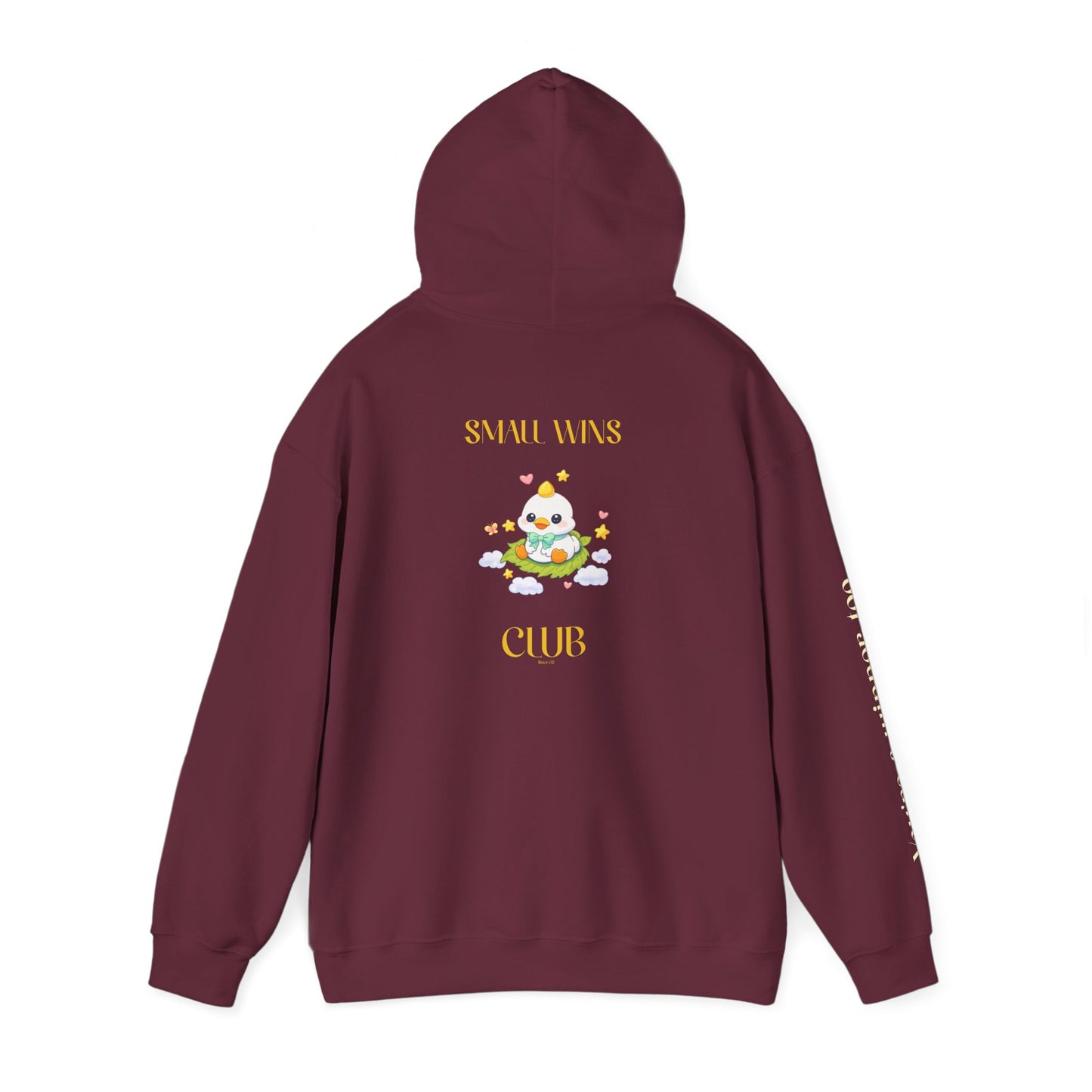 Small Wins Duck Hoodie