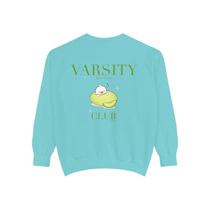 Varsity Melon Picking Duck Sweatshirt
