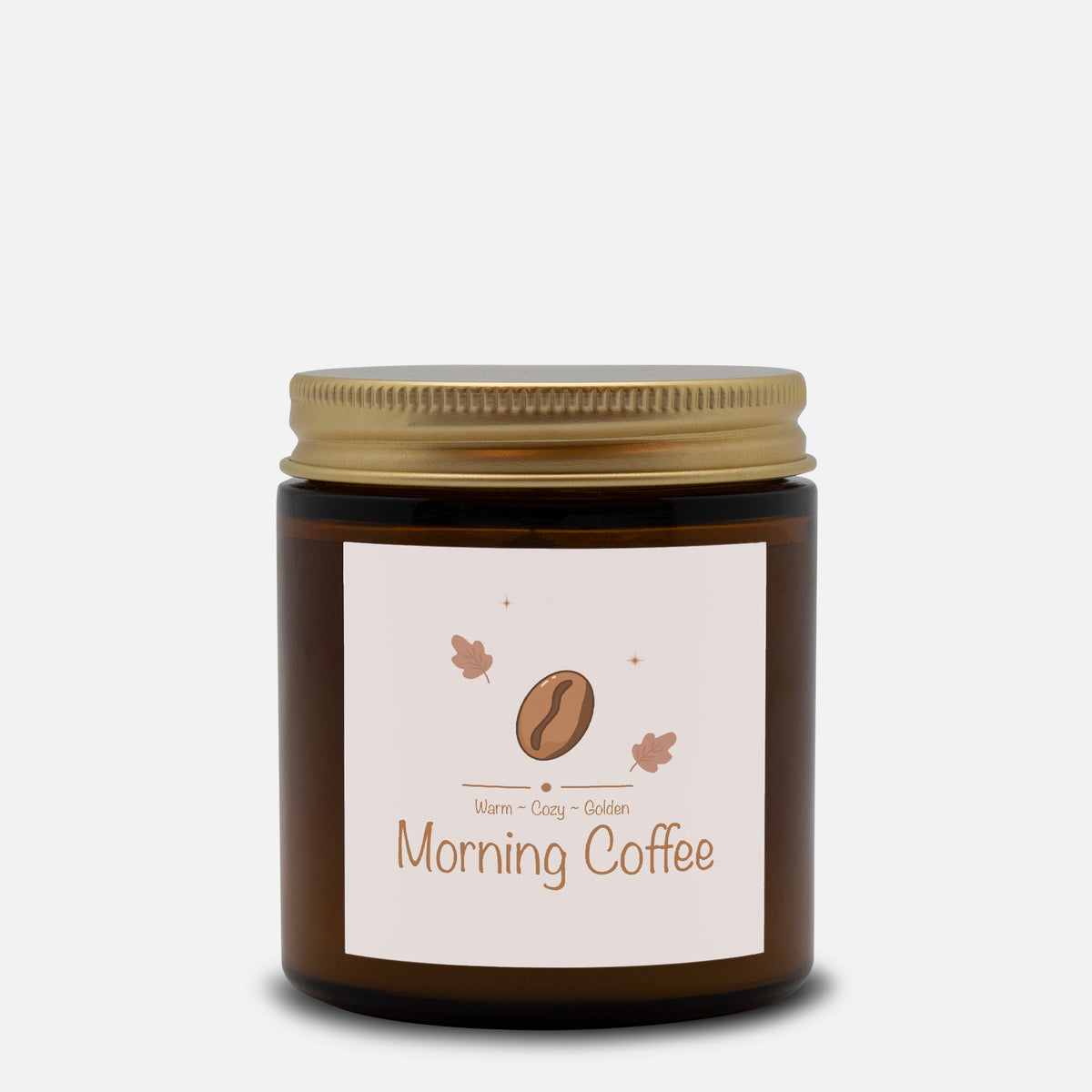 Morning Coffee Amber Jar 4oz Candle