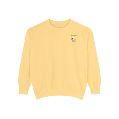 Varsity Melon Picking Duck Sweatshirt