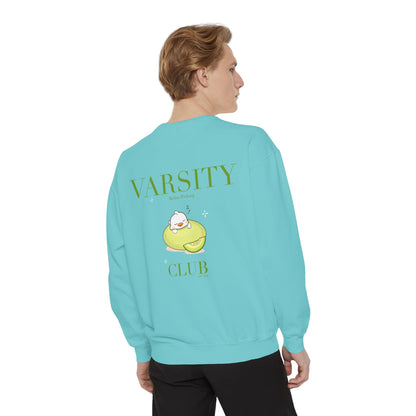 Varsity Melon Picking Duck Sweatshirt